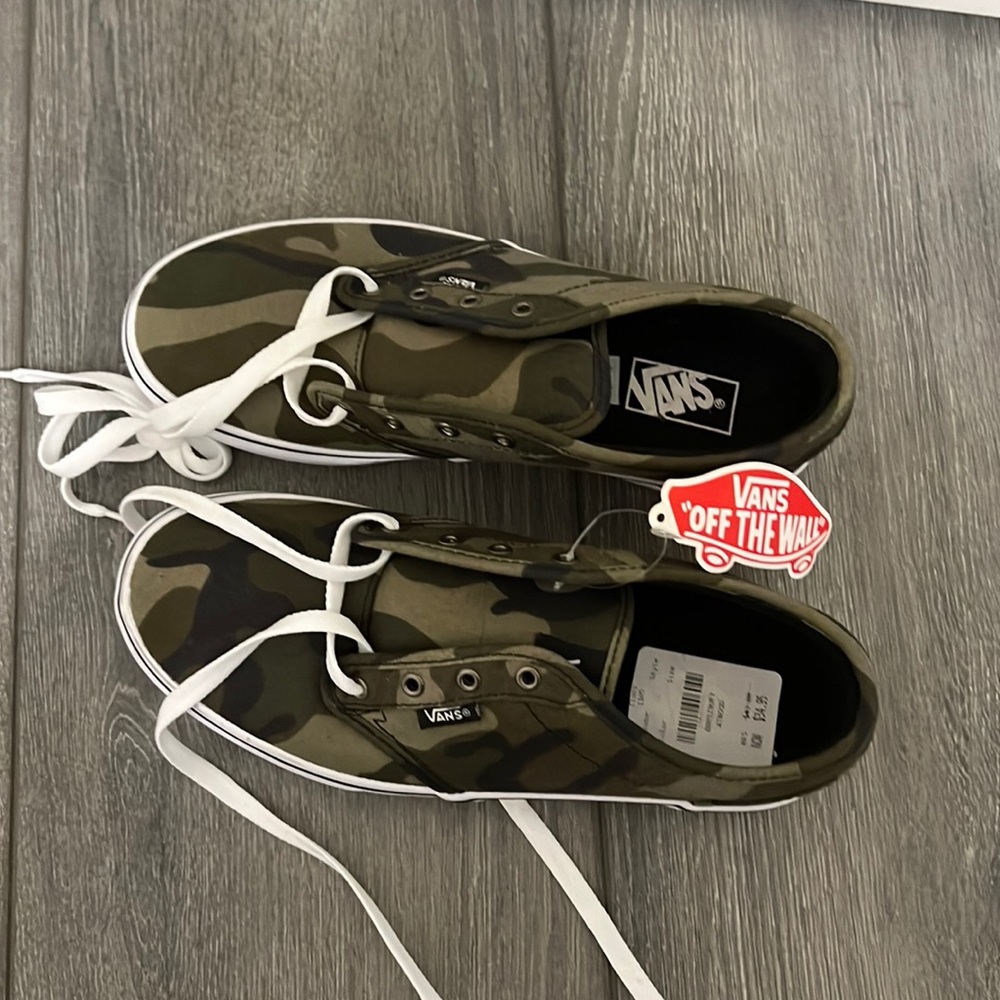 Youth 5 camo vans